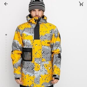 Mens DC Defiant Snowboard Jacket